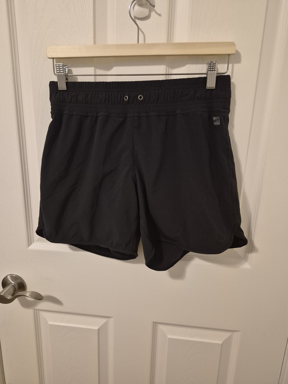 MEC Women's Black Athletic Running Shorts